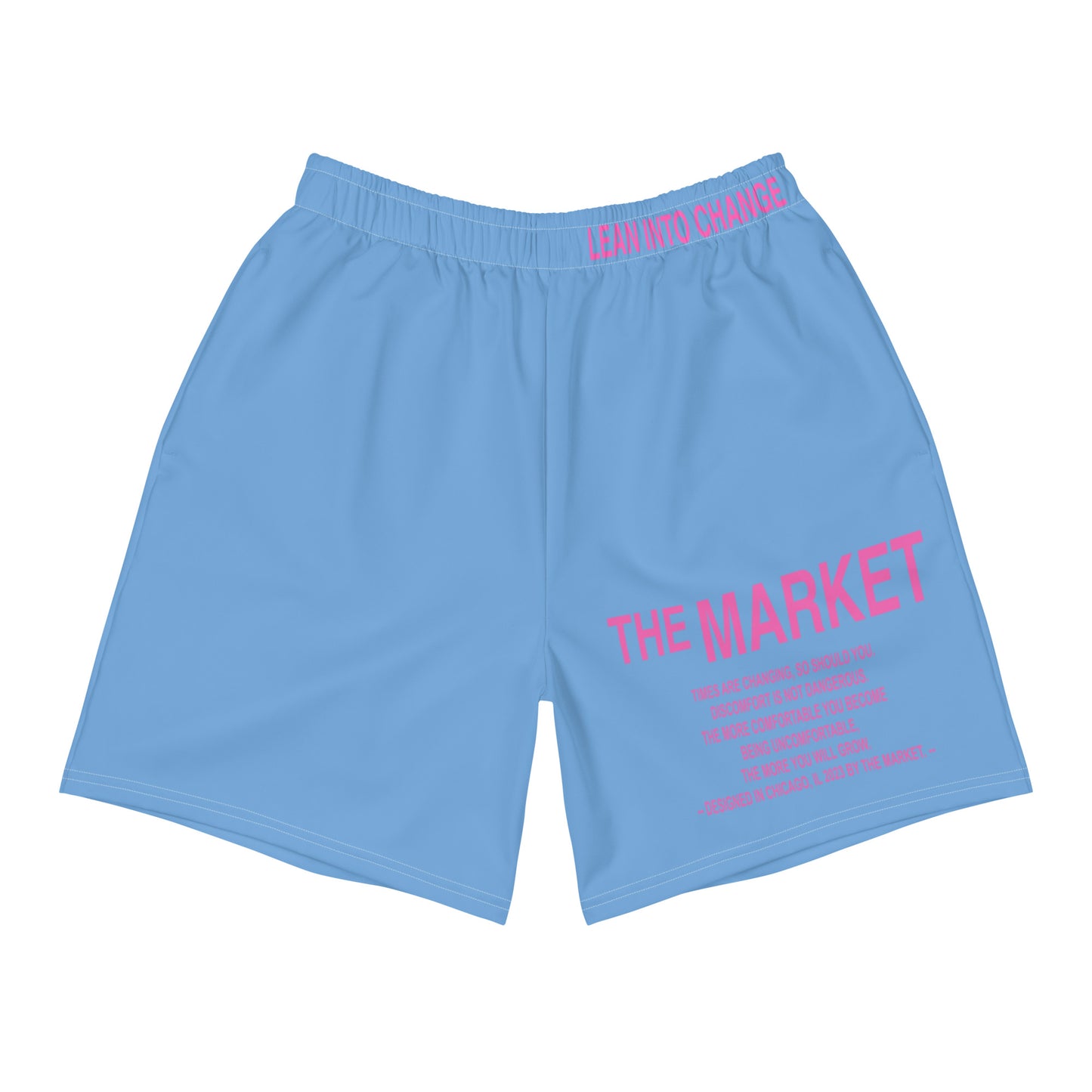 THE MARKET - Cyan Athletic Shorts