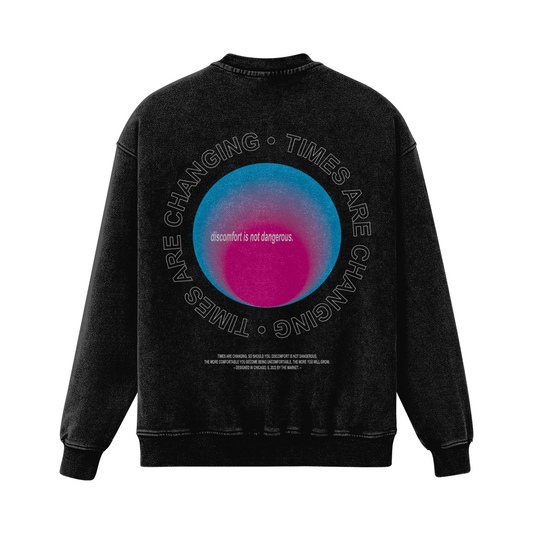 "discomfort is not dangerous" - CREWNECK