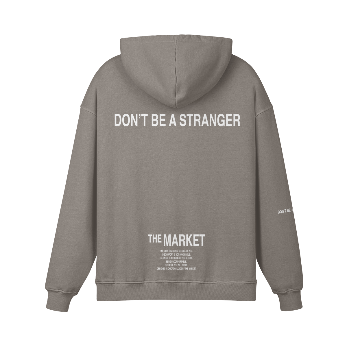 "DON'T BE A STRANGER"